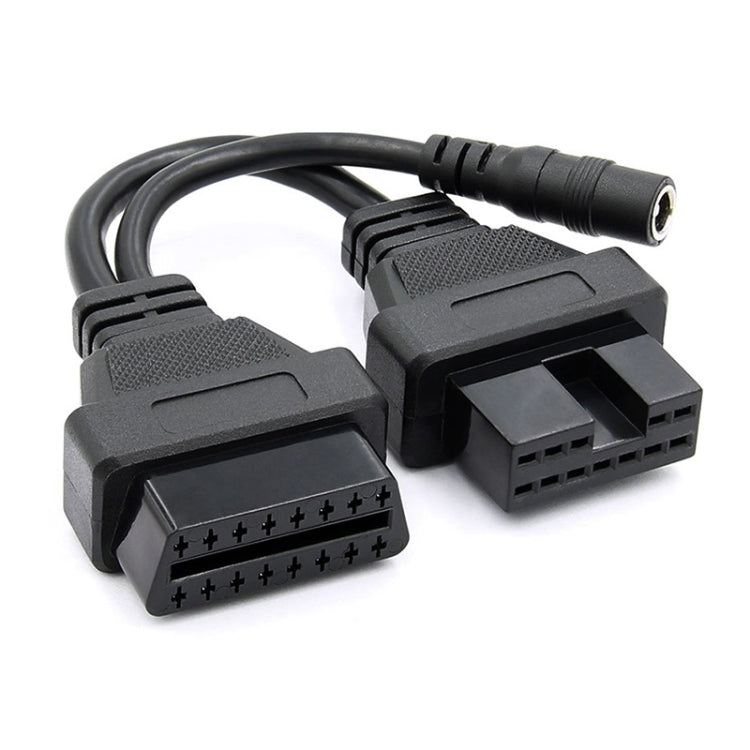 Cavo diagnostico OBDII da 12 pin a 16 pin per Mitsubishi, For Mitsubishi