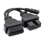 Cavo diagnostico OBDII da 12 pin a 16 pin per Mitsubishi, For Mitsubishi