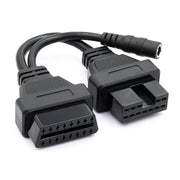 Cavo diagnostico OBDII da 12 pin a 16 pin per Mitsubishi, For Mitsubishi