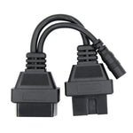 Cavo diagnostico OBDII da 12 pin a 16 pin per Mitsubishi, For Mitsubishi