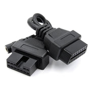 Cavo diagnostico OBDII da 12 pin a 16 pin per Mitsubishi, For Mitsubishi