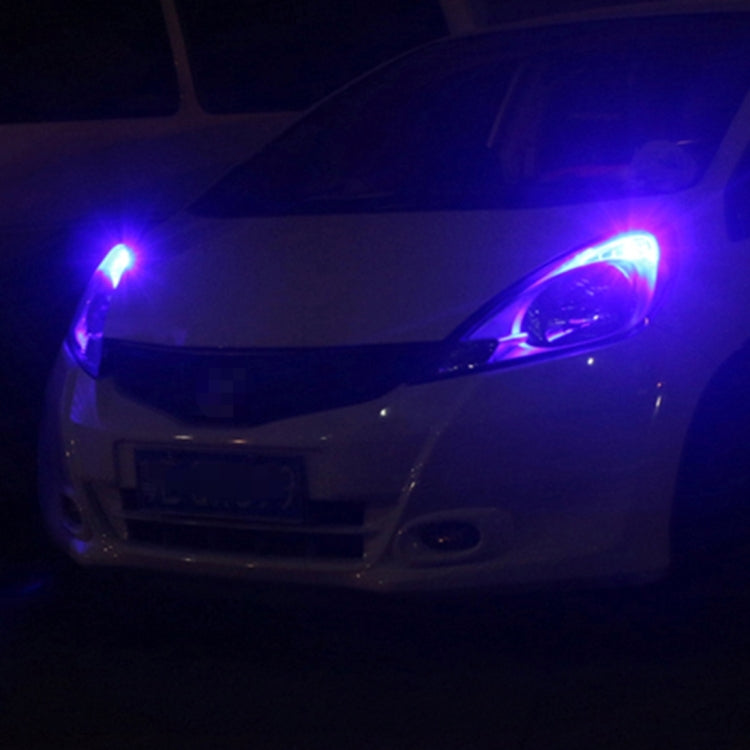2 pz Lampadine LED T10 2W RGB telecomandate 12V auto