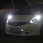 2 pz Lampadine LED T10 2W RGB telecomandate 12V auto