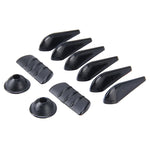 Kit di regolazione del flusso d'aria in gomma per cancellazione del rumore esterno da 10 pezzi, Noise-cancelling Airflow-adjusting Kit