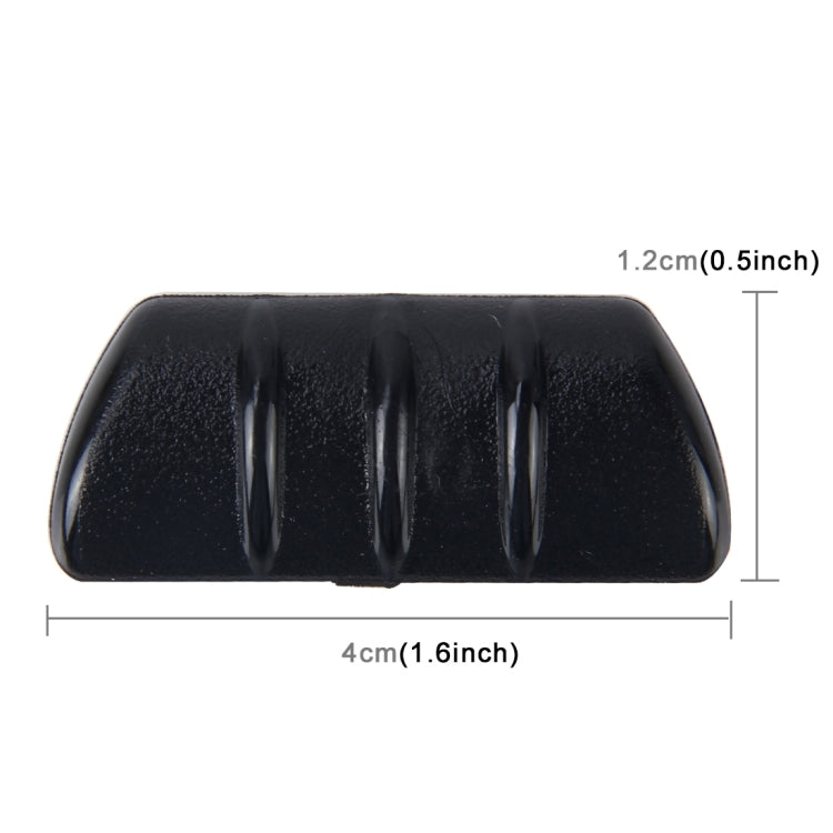 Kit di regolazione del flusso d'aria in gomma per cancellazione del rumore esterno da 10 pezzi, Noise-cancelling Airflow-adjusting Kit