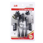 Kit di regolazione del flusso d'aria in gomma per cancellazione del rumore esterno da 10 pezzi, Noise-cancelling Airflow-adjusting Kit
