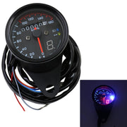 Contachilometri contachilometri contachilometri retroilluminato a LED universale impermeabile 3 in 1, DC 12V, 3 in 1