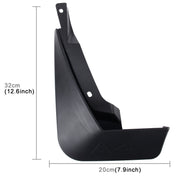 Parafanghi paraspruzzi in PVC semirigido per auto da 4 pezzi per Audi A4L versione 2016, For 2016 A4L