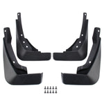 Parafanghi paraspruzzi in PVC semirigido per auto da 4 pezzi per Audi A4L versione 2016, For 2016 A4L