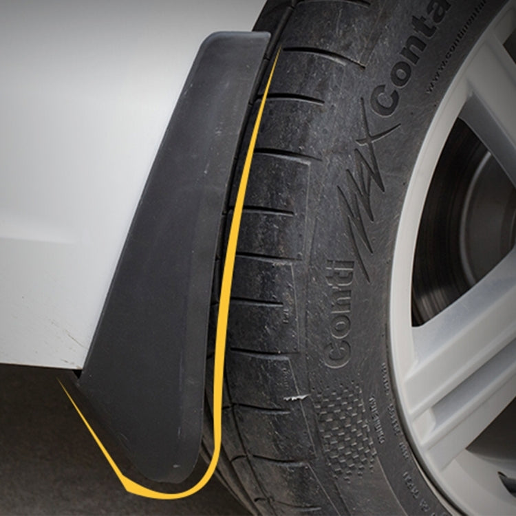 Parafanghi paraspruzzi in PVC semirigido per auto da 4 pezzi per Audi A4L versione 2016, For 2016 A4L