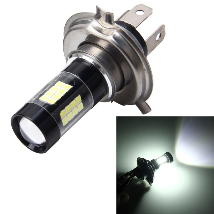 Fendinebbia per auto H4 7W 420LM 6000K con 42 lampade LED SMD-3528, DC 12V, H4