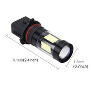 Fendinebbia per auto P13W 7W 420LM 6000K con 43 lampade LED SMD-3528, DC 12V, P13W 7W