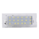 Luce targa da 2 pezzi con 18 lampade SMD-3528 per BMW E53(X5), 2W 120LM, 6000K, DC12V (luce bianca), For BMW E53