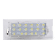 Luce targa da 2 pezzi con 18 lampade SMD-3528 per BMW E53(X5), 2W 120LM, 6000K, DC12V (luce bianca), For BMW E53