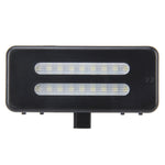 2 luci per specchio di cortesia a LED per auto a luce bianca con 18 lampade SMD-3528 per BMW E60/ E60N/ E61/ E61N/ E90/ E90N/ E91/ E91N/ E92/ E92N/ E70/ E71/ E84/ F25/ X3, For BMW E60