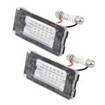 Luce targa da 2 pezzi con 18 lampade SMD-3528 per BMW MINI R56,2W 120LM,6000K, DC12V (luce bianca), For BMW MINI R56