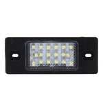 2 luci targa con 18 lampade SMD-3528 per Volkswagen Touareg 2003-2010, Prosche Cayenne 2002-2010,2W 120LM, DC12V (luce bianca), For Volkswagen ,Prosche