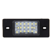 2 luci targa con 18 lampade SMD-3528 per Volkswagen Touareg 2003-2010, Prosche Cayenne 2002-2010,2W 120LM, DC12V (luce bianca), For Volkswagen ,Prosche