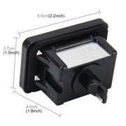 2 luci targa con 18 lampade SMD-3528 per Mercedes-Benz GLK X204, 2W 120LM, DC12V (luce bianca), For Benz GLK X204