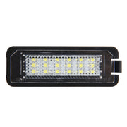 2 luci targa con 18 lampade SMD-3528 per Volkswagen, 2W 120LM, 6000K, DC12V (luce bianca), For Volkswagen1