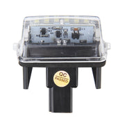 2 luci targa con 18 lampade SMD-3528 per Toyota, 2W 120LM, 6000K, DC12V (luce bianca), For Toyota1