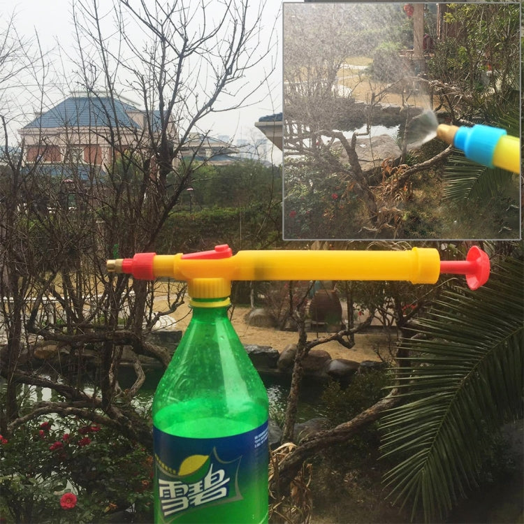 Spruzzatore a pressione manuale per bottiglie di plastica