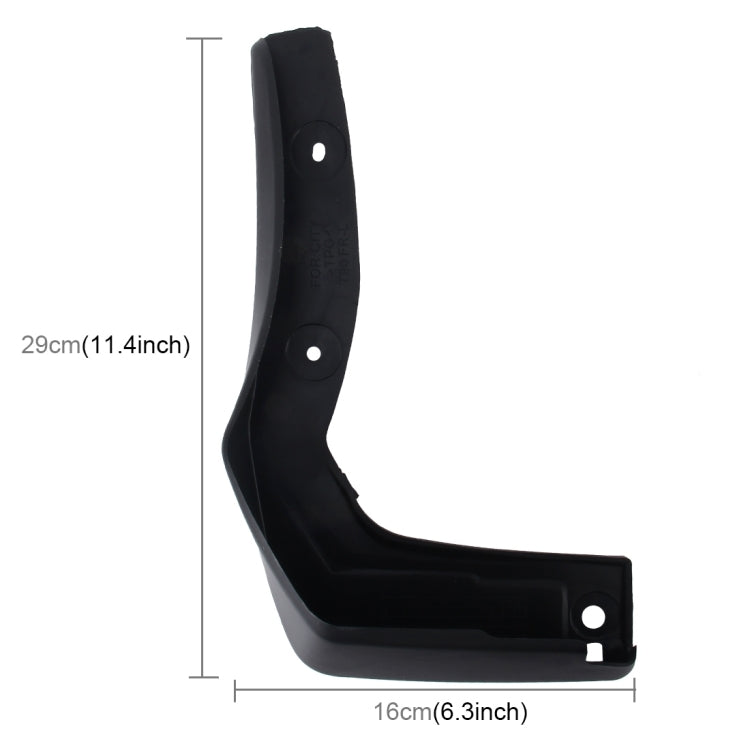 Parafanghi paraspruzzi in PVC semirigido per auto da 4 pezzi per Honda City 2015-2020, For  Version City