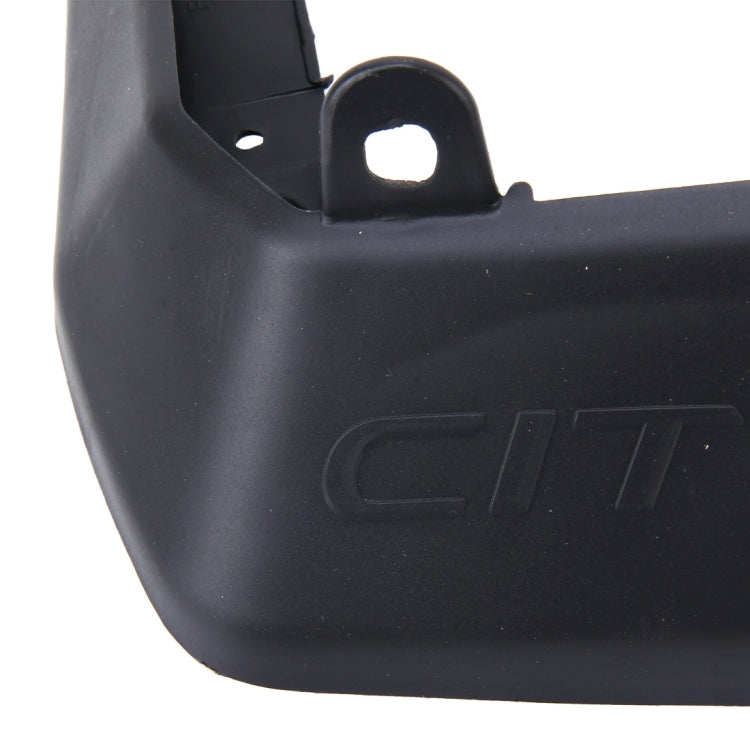 Parafanghi paraspruzzi in PVC semirigido per auto da 4 pezzi per Honda City 2015-2020, For  Version City