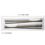 4 pezzi di striscia decorativa per carrozzeria SUV, marca per auto, ottimizza l'adesivo brillante per Toyota Prado versione 2015, For 2015 Version Prado