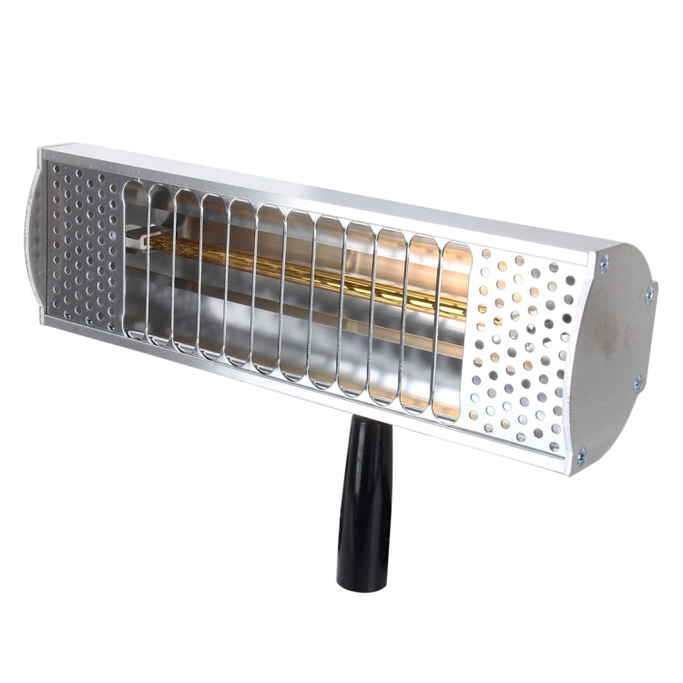 Essiccatore a infrarossi con luce di calore portatile da 1000 W Lampada per verniciatura a spruzzo Lampada polimerizzante per cabina di cottura Riscaldatore per cabina di cottura, Lunghezza cavo: 2 m Spina UE, 1000W