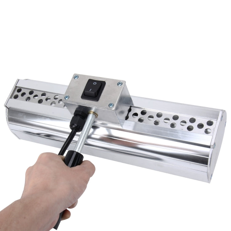 Essiccatore a infrarossi con luce di calore portatile da 1000 W Lampada per verniciatura a spruzzo Lampada polimerizzante per cabina di cottura Riscaldatore per cabina di cottura, Lunghezza cavo: 2 m Spina UE, 1000W