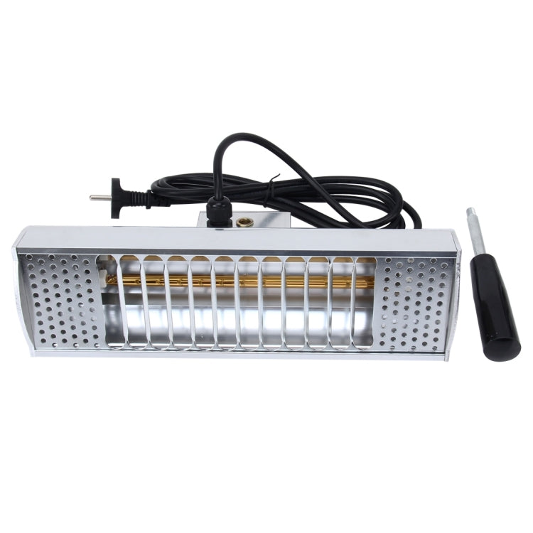 Essiccatore a infrarossi con luce di calore portatile da 1000 W Lampada per verniciatura a spruzzo Lampada polimerizzante per cabina di cottura Riscaldatore per cabina di cottura, Lunghezza cavo: 2 m Spina UE, 1000W