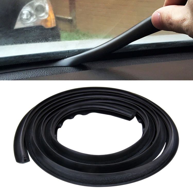 Striscia decorativa in gomma cromata per scrivania strumento auto da 1,5 m, 1.5m