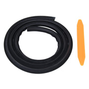 Striscia decorativa in gomma cromata per scrivania strumento auto da 1,5 m, 1.5m