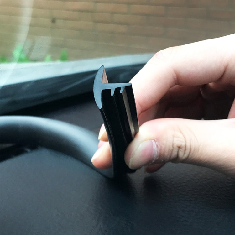 Striscia decorativa in gomma cromata per scrivania strumento auto da 1,5 m, 1.5m