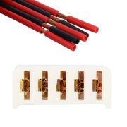 Presa per pulsante a 5 pin universale fai-da-te da 20 pezzi per auto, 5 Pin Button Socket