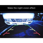 656×492 Pixel effettivi NTSC 60HZ CMOS II Telecamera di retromarcia per auto impermeabile con 4 lampade a LED per Ford Mondeo versione 2010-2012 / Focus Hatchback versione 2010-2014, For Ford Mondeo 2010-2012 Version