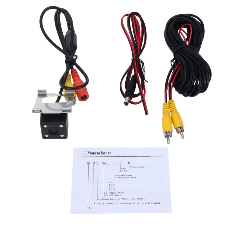 656x492 Pixel effettivi NTSC 60HZ CMOS II Telecamera posteriore per auto impermeabile con 4 lampade a LED per Ford 2015-2016 Versione Focus, For Ford Focus 2015-2016 Version