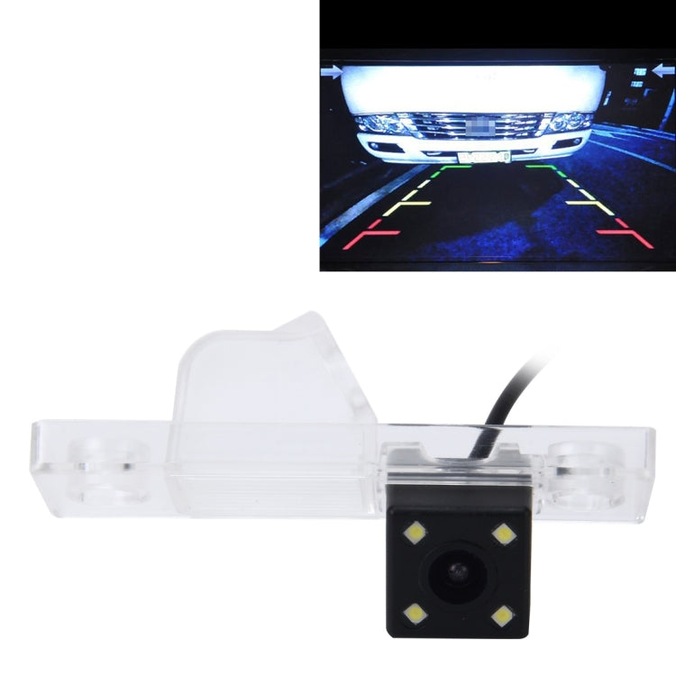 656x492 Pixel effettivi NTSC 60HZ CMOS II Telecamera di retromarcia per auto impermeabile con 4 lampade a LED per Chevrolet 2012/2015 Versione Cruze 2015/2016 Versione Captiva, For Chevrolet Cruze 2012/2015 Version