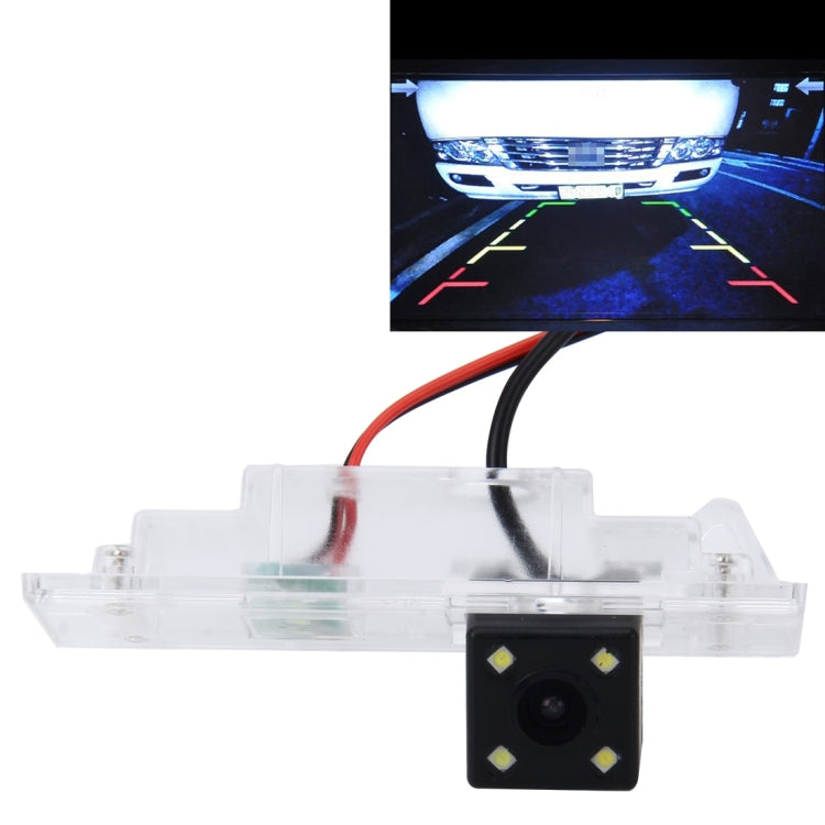 656x492 Pixel effettivi NTSC 60HZ CMOS II Telecamera posteriore impermeabile per auto con 4 lampade a LED per BMW 120i/135i/640i/Z4, For BMW 120i/135i/640i/Z4