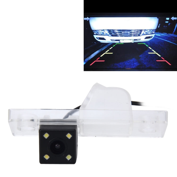 656x492 Pixel effettivi NTSC 60HZ CMOS II Telecamera posteriore per auto impermeabile con 4 lampade a LED per Chevrolet Epica Overseas Edition, For Chevrolet Epica Overseas Edition