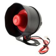 Sistema di allarme di sicurezza per auto con due telecomandi, DC 12V, Car Safety Warning Alarm 1