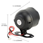 Sistema di allarme di sicurezza per auto con due telecomandi, DC 12V, Car Safety Warning Alarm 1