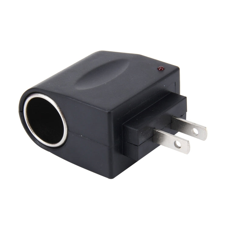 Convertitore di alimentazione per veicoli da 6 W da 220 V CA/CC a 12 V CC con presa accendisigari per auto Convertitore adattatore Amplificatore per veicoli Uscita di potenza: CC 12 V 500 mA (spina americana), 12V 500mA(US Plug)