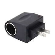 Convertitore di alimentazione per veicoli da 6 W da 220 V CA/CC a 12 V CC con presa accendisigari per auto Convertitore adattatore Amplificatore per veicoli Uscita di potenza: CC 12 V 500 mA (spina americana), 12V 500mA(US Plug)