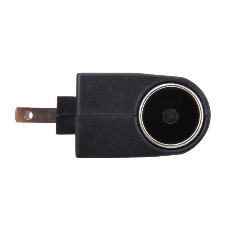 Convertitore di alimentazione per veicoli da 6 W da 220 V CA/CC a 12 V CC con presa accendisigari per auto Convertitore adattatore Amplificatore per veicoli Uscita di potenza: CC 12 V 500 mA (spina americana), 12V 500mA(US Plug)