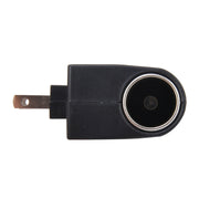 Convertitore di alimentazione per veicoli da 6 W da 220 V CA/CC a 12 V CC con presa accendisigari per auto Convertitore adattatore Amplificatore per veicoli Uscita di potenza: CC 12 V 500 mA (spina americana), 12V 500mA(US Plug)