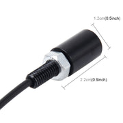 2 luci targa auto 2W 100 LM 6500K con 2 lampade SMD-5630, DC 12V, 2W 100 LM 6500K
