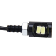 2 luci targa auto 2W 100 LM 6500K con 2 lampade SMD-5630, DC 12V, 2W 100 LM 6500K