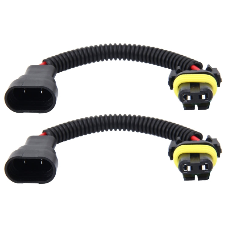 2 cavi di conversione da maschio a femmina per fari allo xeno HID per auto 9005/9006, 9005/9006